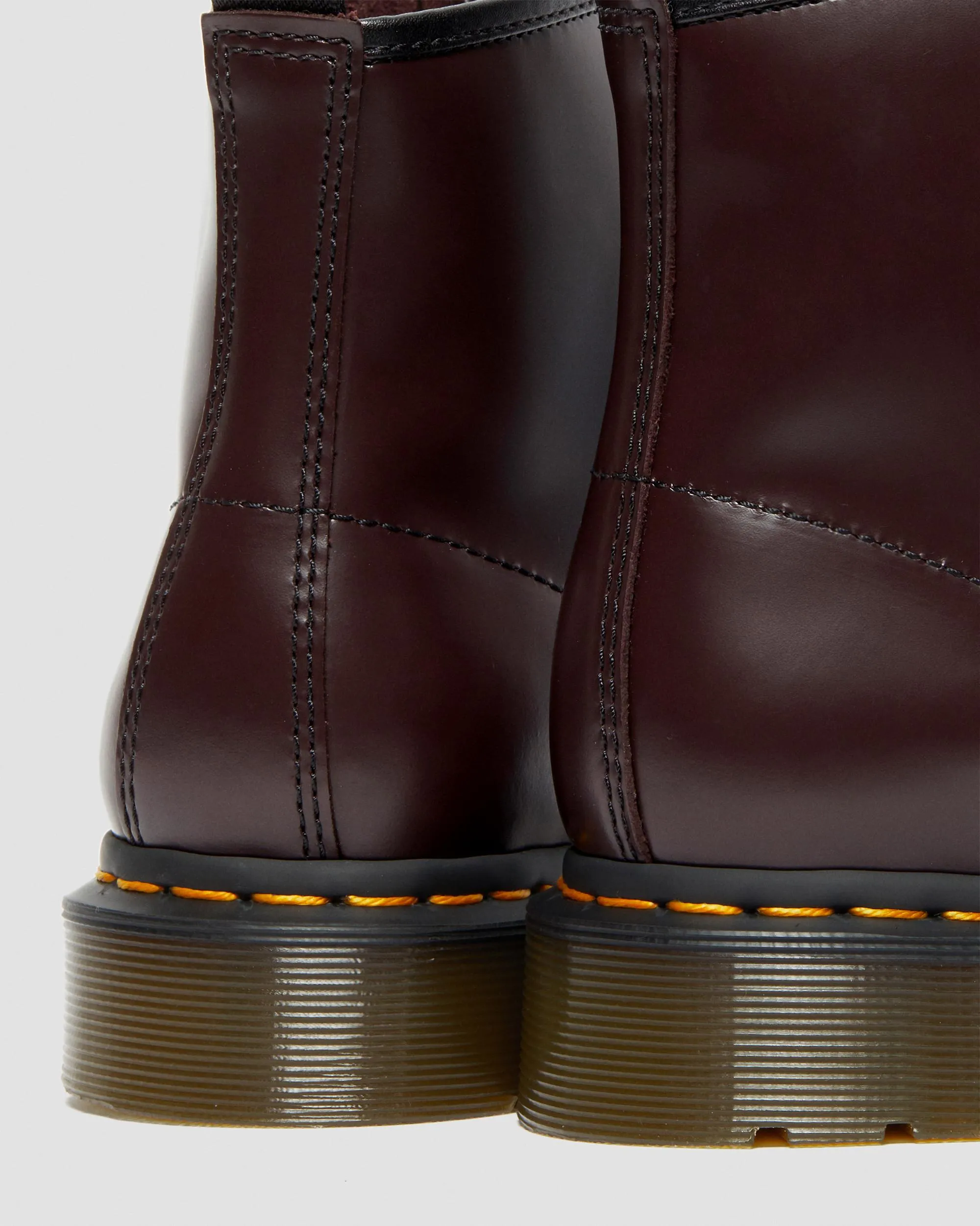 Botines 101 Yellow Stitch de piel Smooth