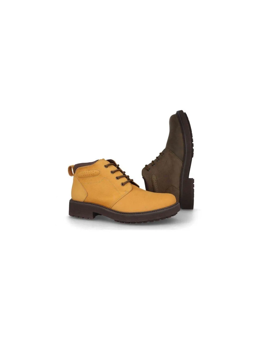 Botines Caballero piel Robustos