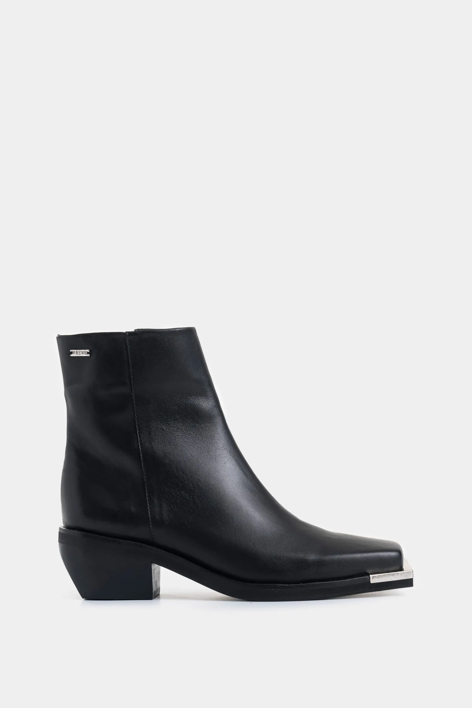 Botines Magena de cuero para mujer dima cuadrada