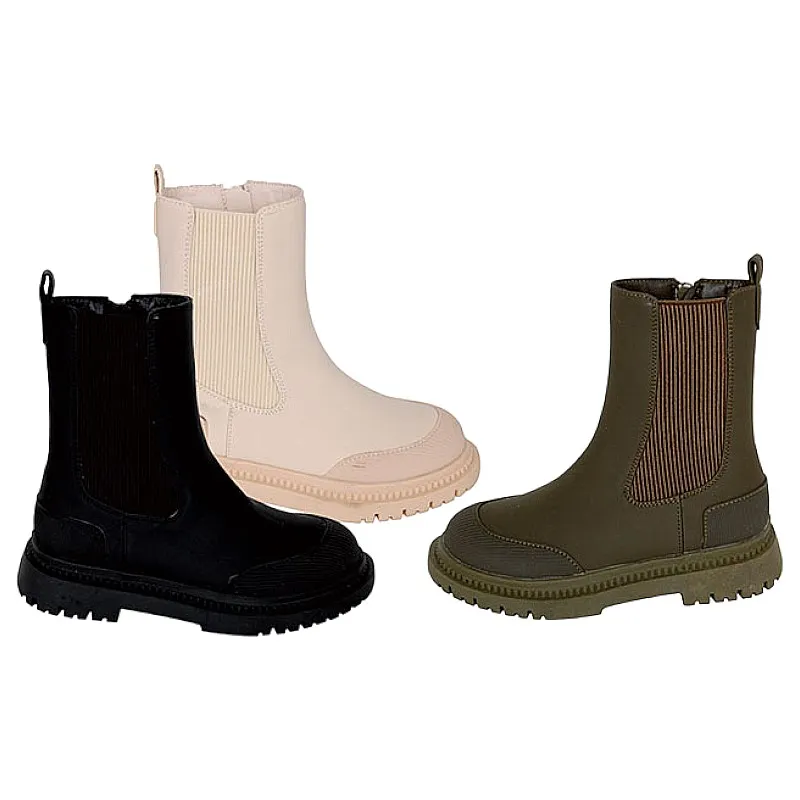 Botines niña con elástico