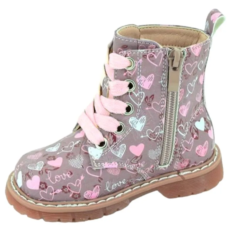 Botines niña con estampado