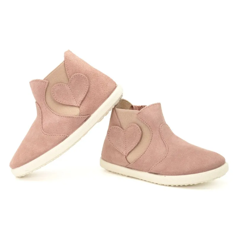 Botines niña serraje