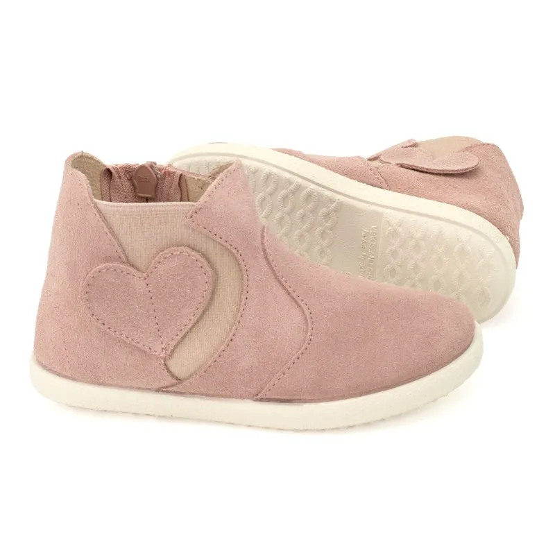 Botines niña serraje