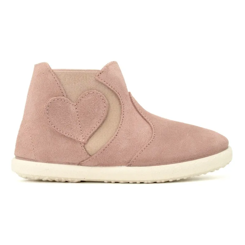 Botines niña serraje