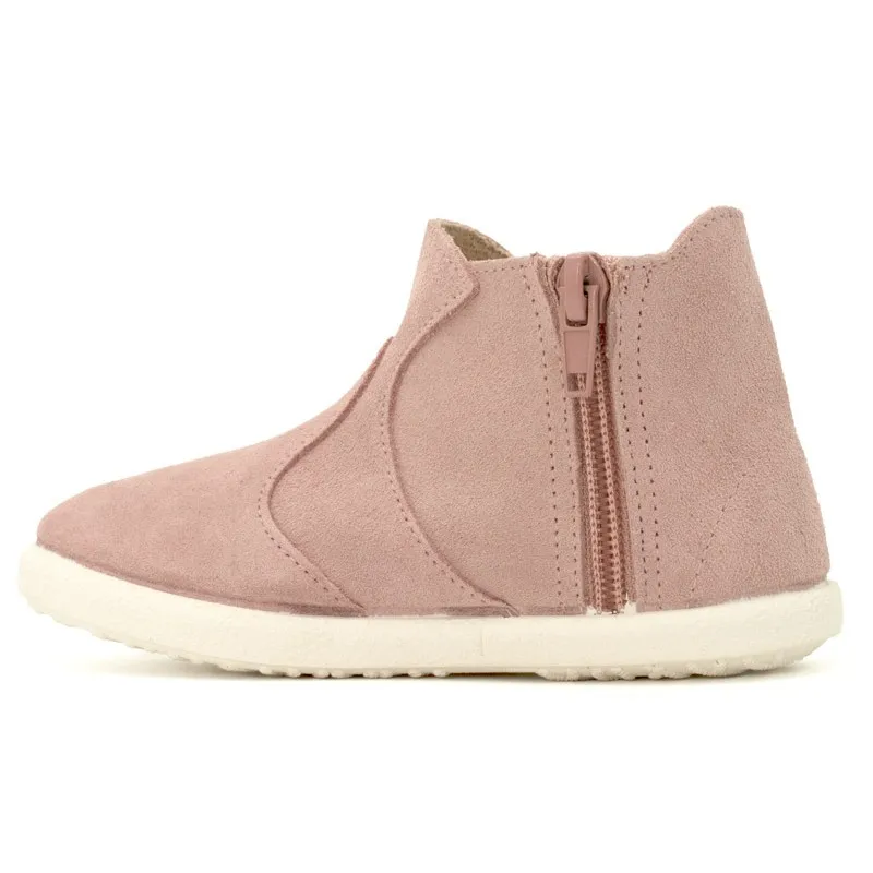 Botines niña serraje