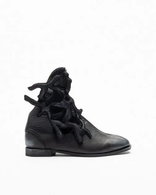 Botines Papucei Devora Negro