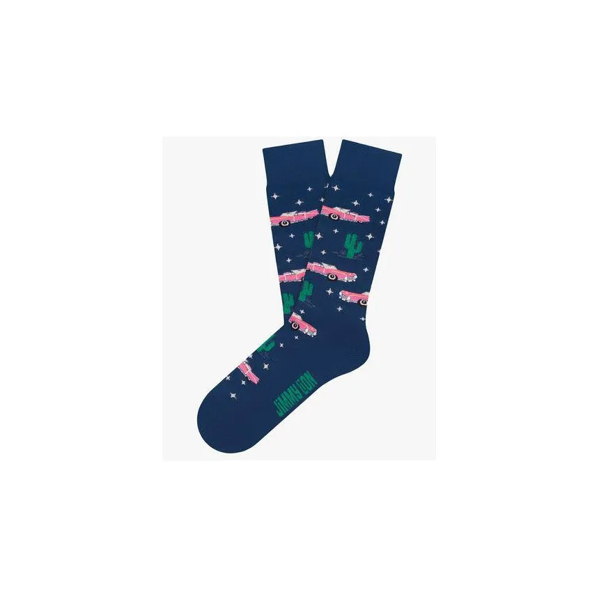 Calcetines Jimmy Lion Cadillac Unisex Azul 