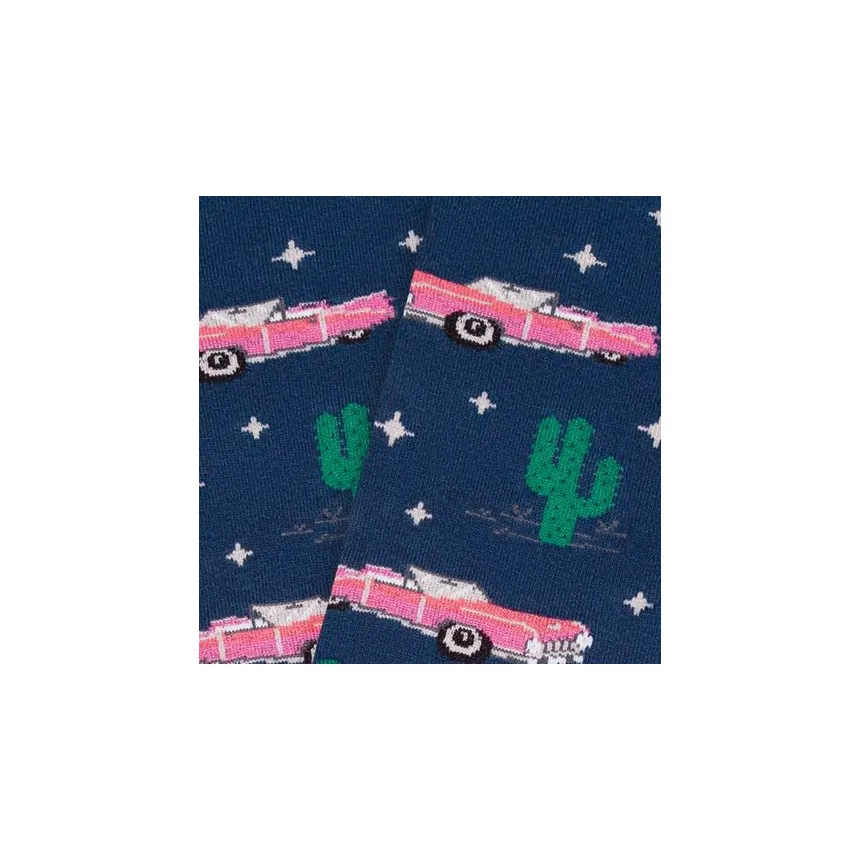 Calcetines Jimmy Lion Cadillac Unisex Azul 
