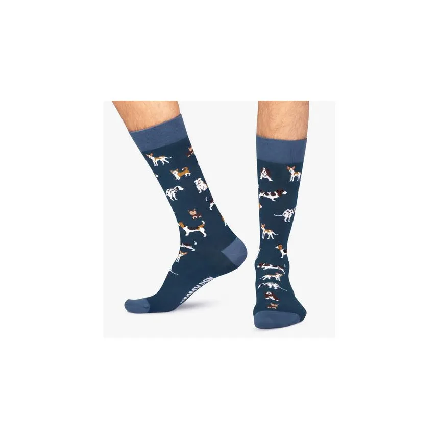 Calcetines Jimmy Lion Dogs Unisex Azul 