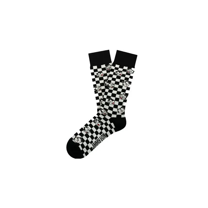 Calcetines Jimmy Lion Felix Check Unisex