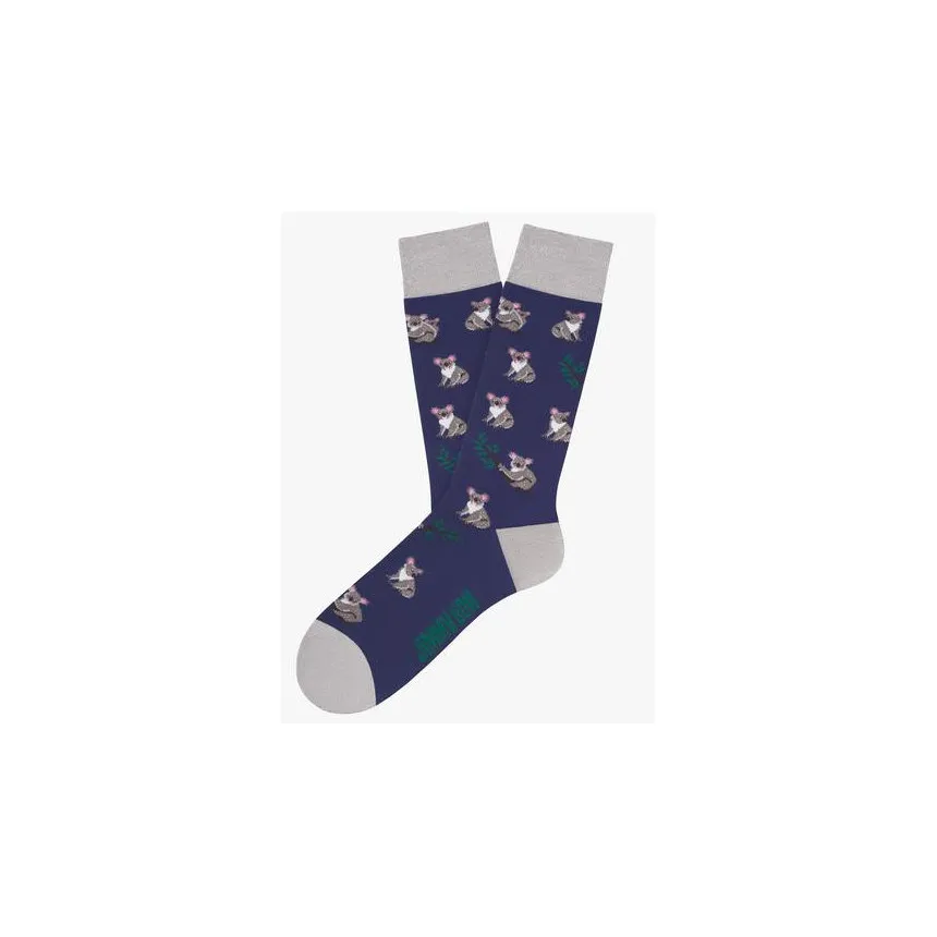 Calcetines Jimmy Lion Koalas Unisex Azul 