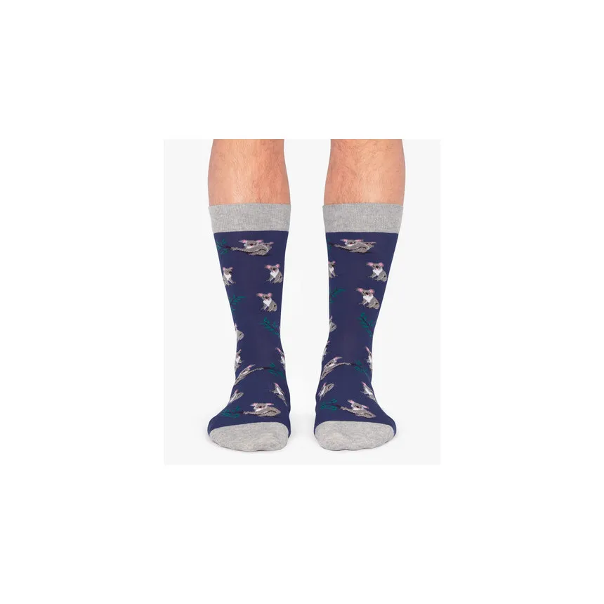 Calcetines Jimmy Lion Koalas Unisex Azul 
