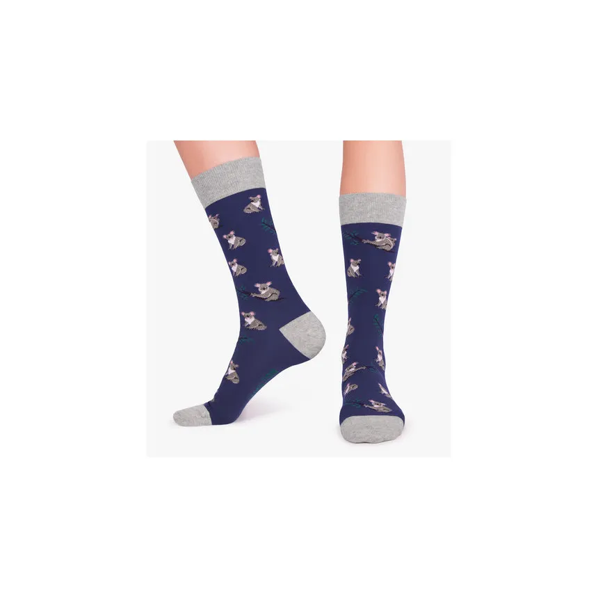 Calcetines Jimmy Lion Koalas Unisex Azul 