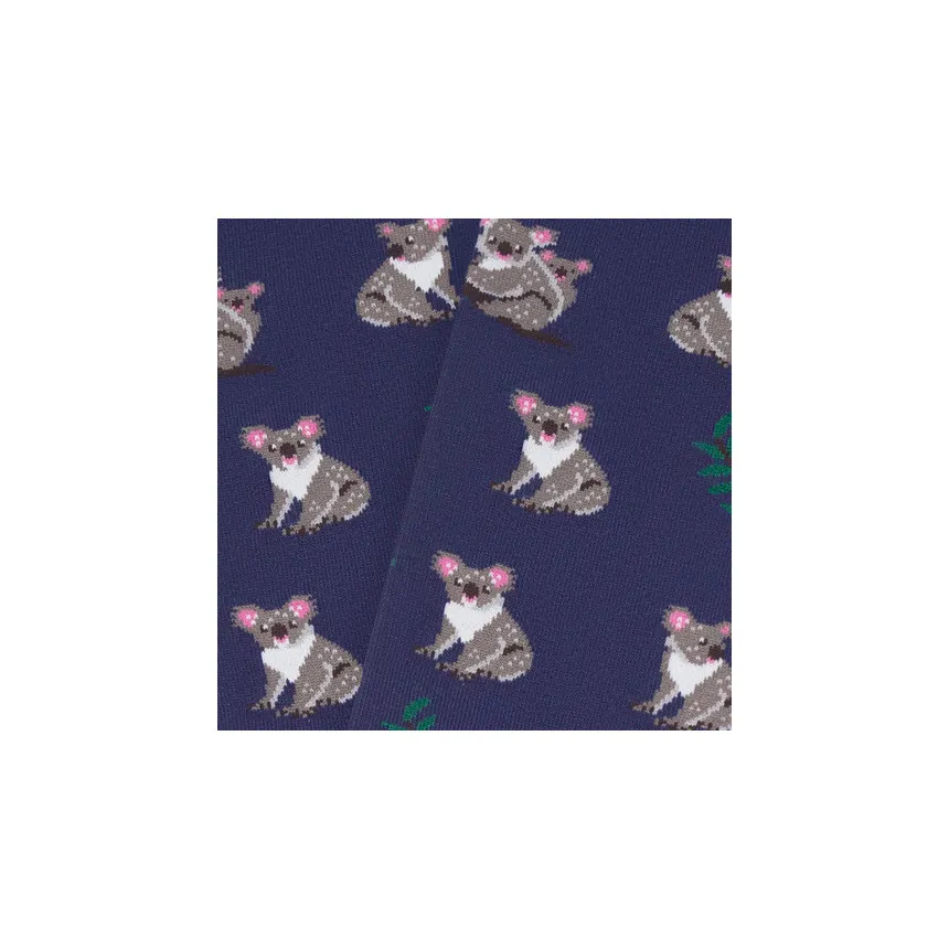 Calcetines Jimmy Lion Koalas Unisex Azul 