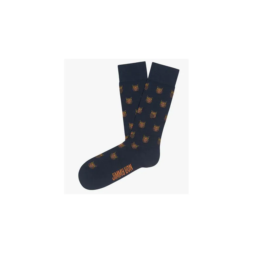 Calcetines Jimmy Lion Owls Unisex Azul 
