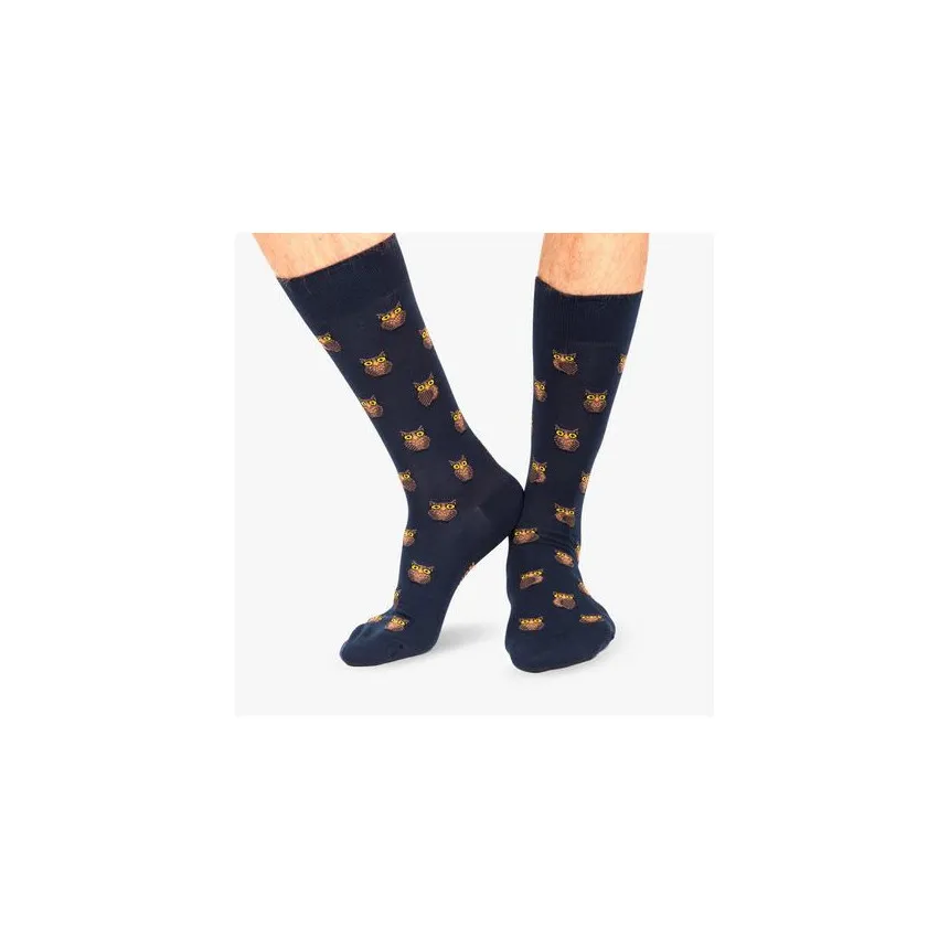Calcetines Jimmy Lion Owls Unisex Azul 