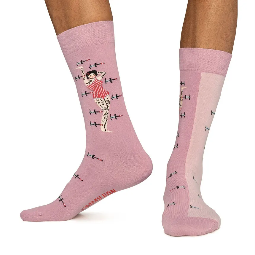 Calcetines Jimmy Lion Pinup Swords Unisex