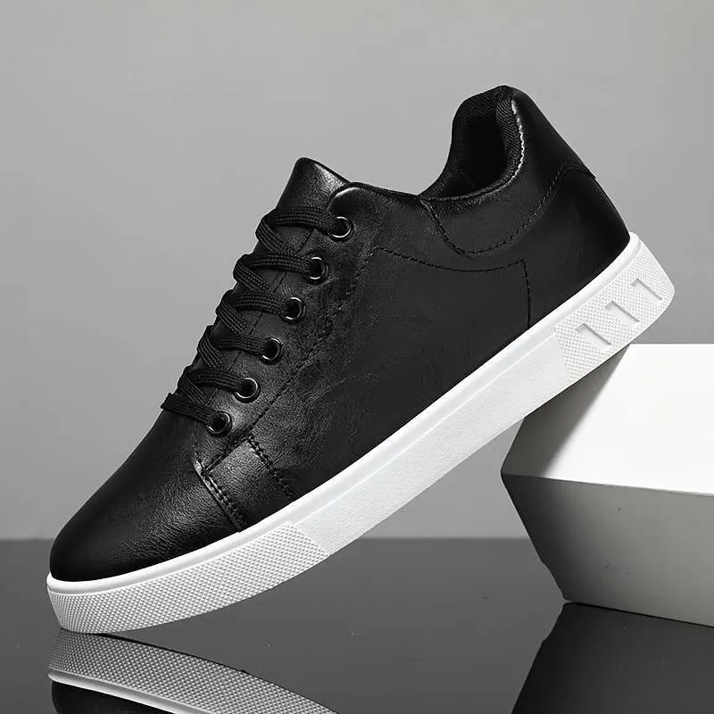 CALZADO DE CORDONES DE INSPIRACIóN ATLéTICA, TRANSPIRABLE PARA HOMBRESDETALLES A RAYAS, AGARRE SIN DESLIZAMIENTO, ZAPATOS CASUA