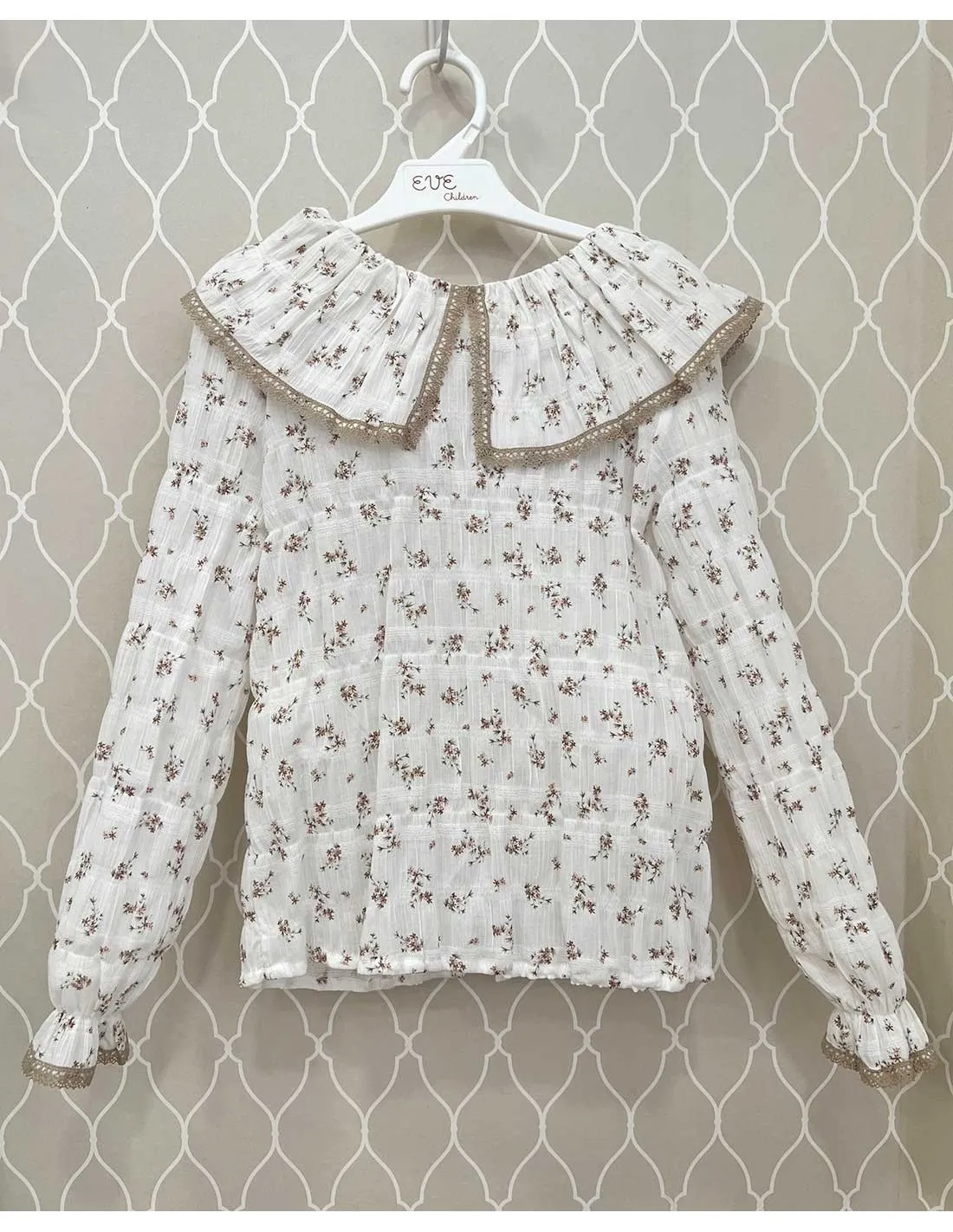 Camisa Niña Estampado Floral Petrol Eve Children