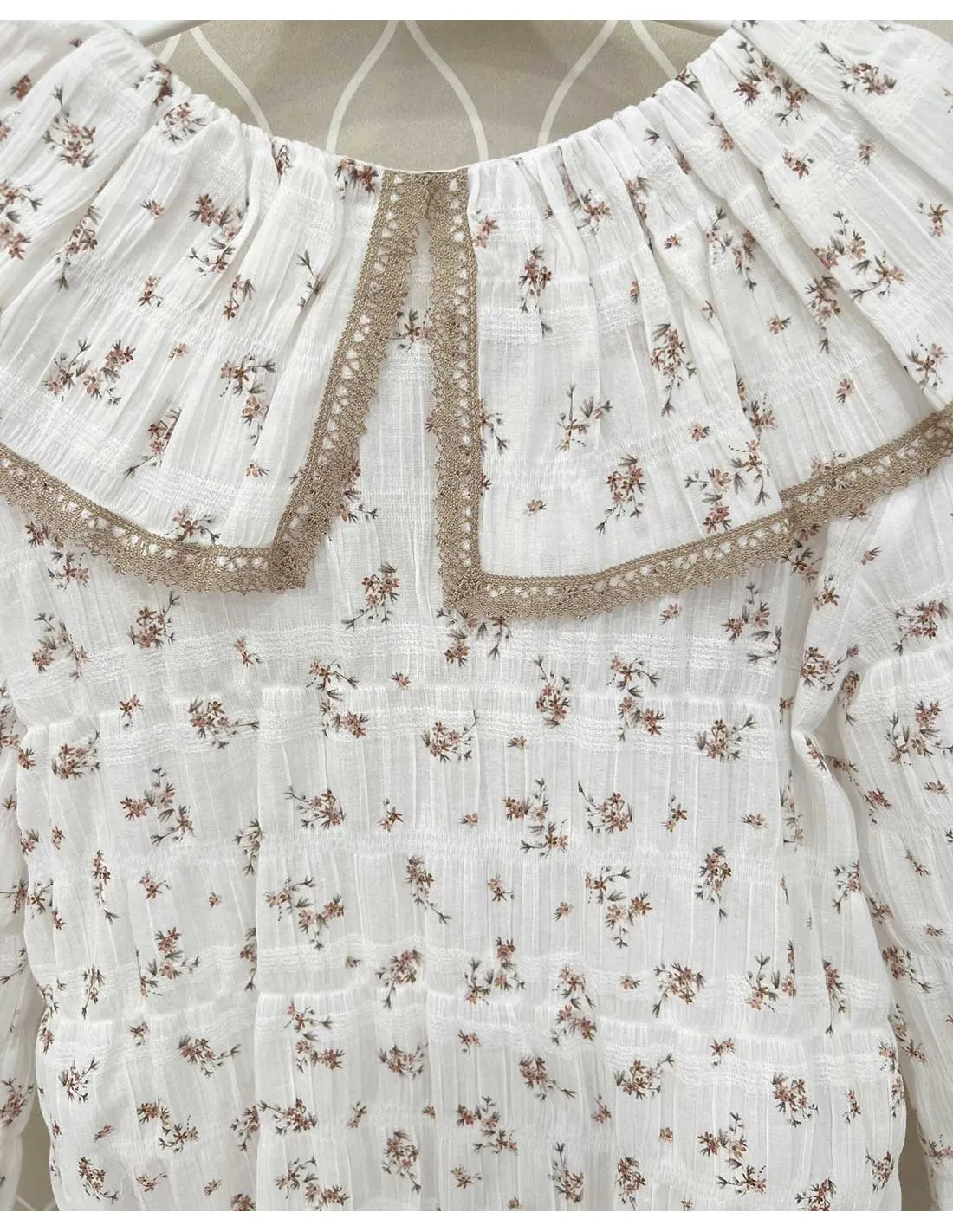 Camisa Niña Estampado Floral Petrol Eve Children