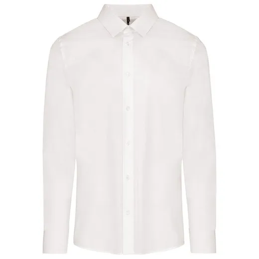 Camisa Popelina Manga Larga Hombre