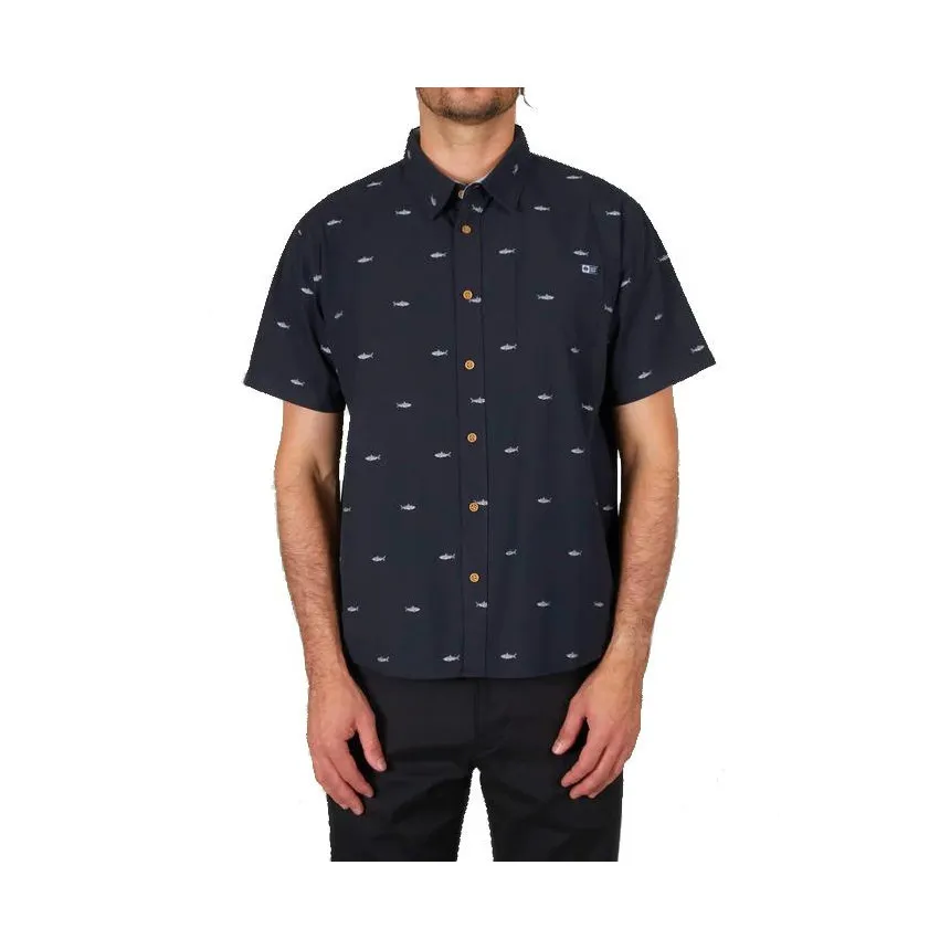 Camisa Salty Crew Bruce Woven Para Hombre