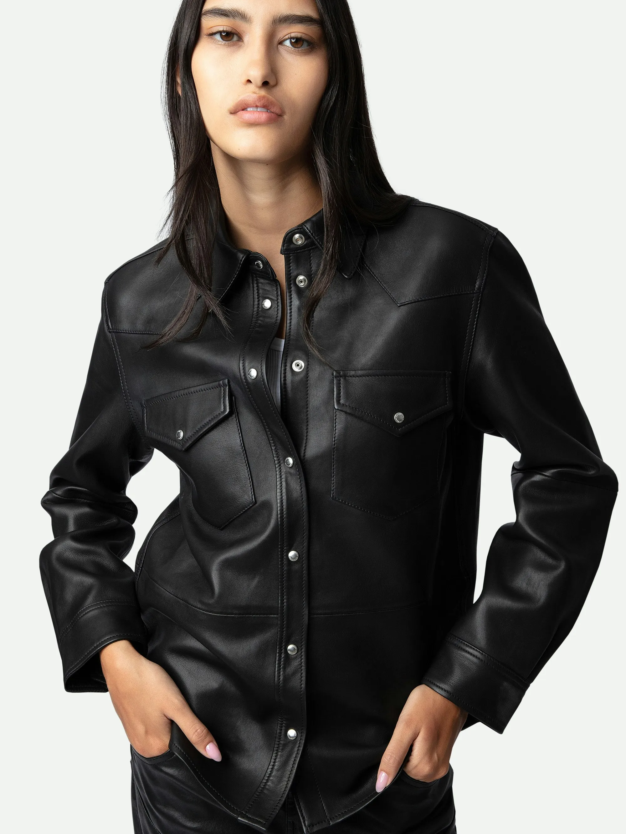 Camisa Thelma Piel