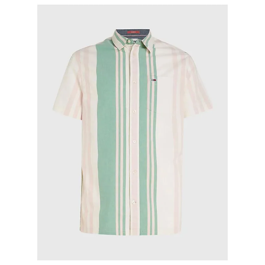 Camisa Tommy Hilfiger Bold Stripe Para Hombre