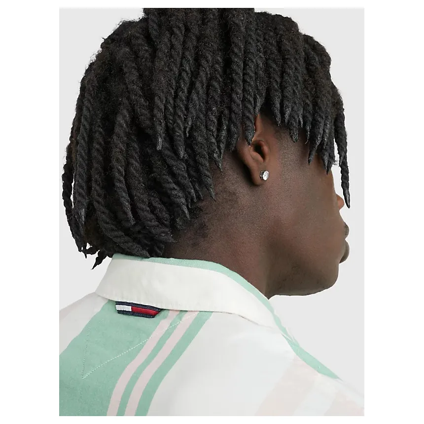 Camisa Tommy Hilfiger Bold Stripe Para Hombre