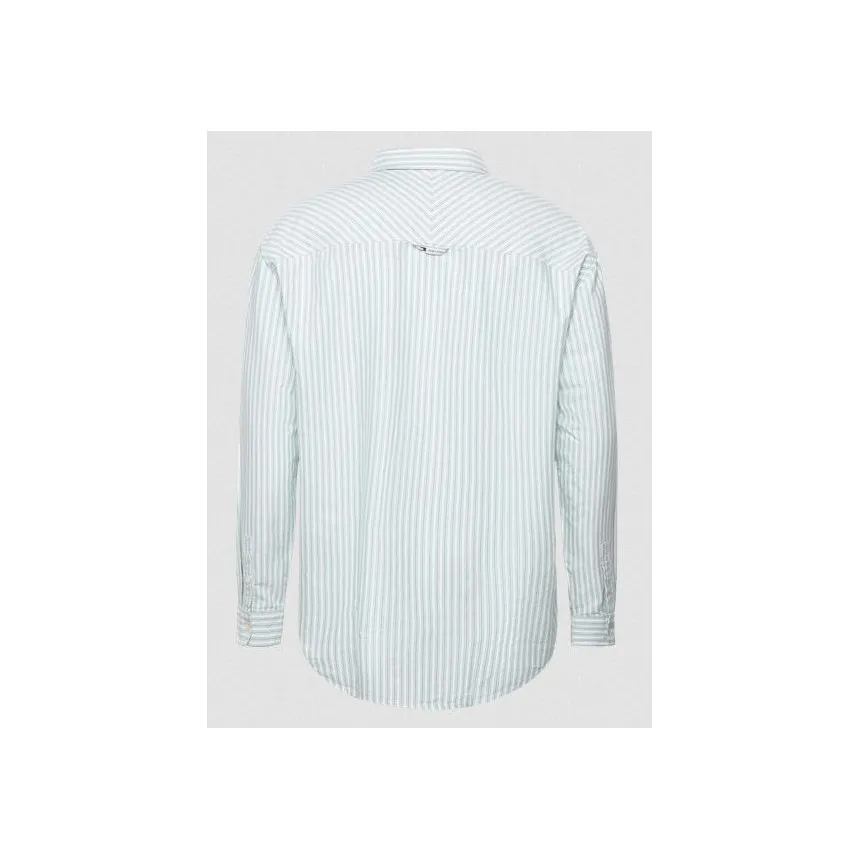 Camisa Tommy Hilfiger Stripe Classics Para Hombre