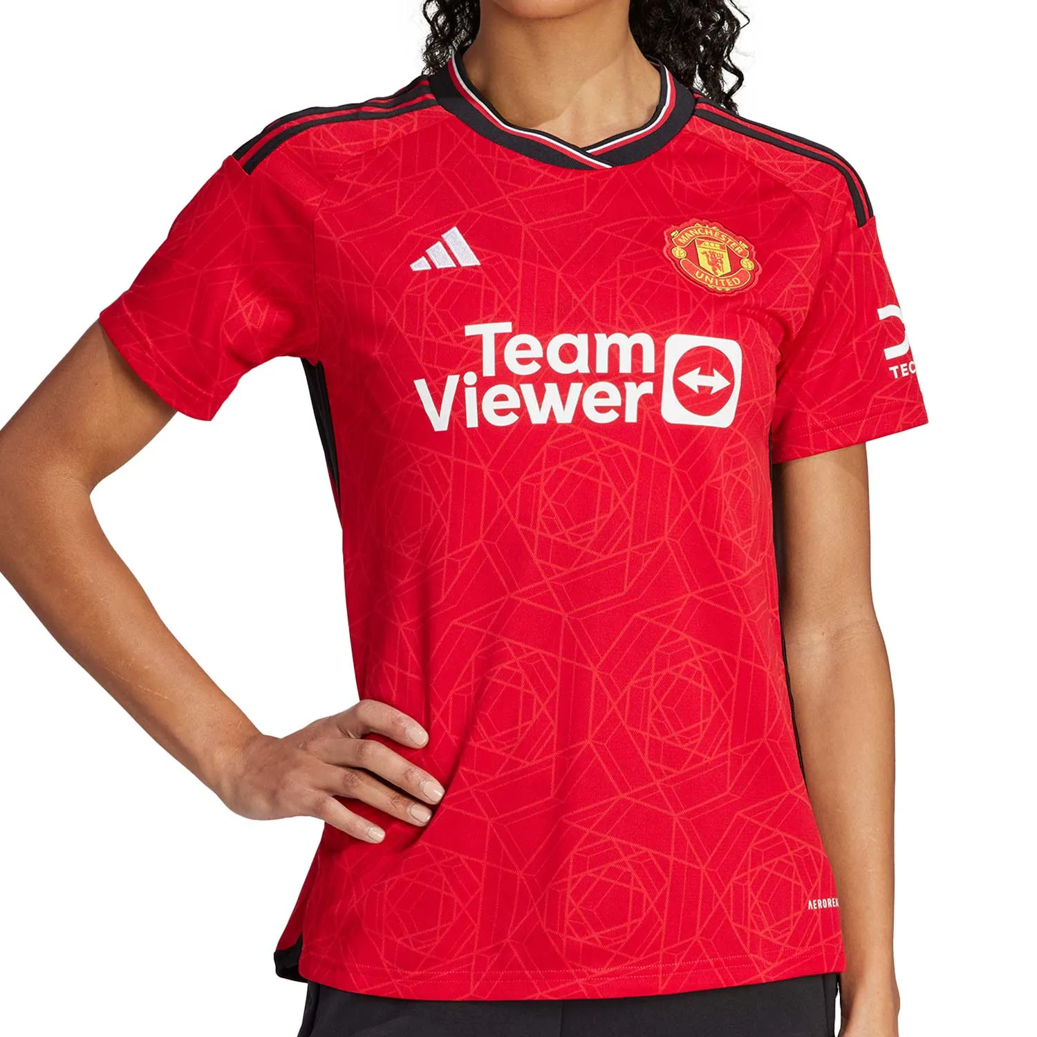 Camiseta adidas United mujer Rashford 2023 2024