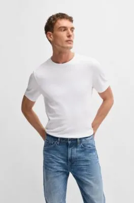 Camiseta BOSS SELECTED BY BECKHAM de algodón de lujo