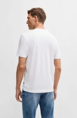 Camiseta BOSS SELECTED BY BECKHAM de algodón de lujo