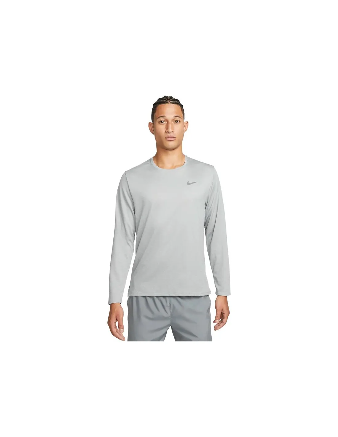 CAMISETA DE FITNESS NIKE DRIFIT UV MILER LONGSL HOMBRE