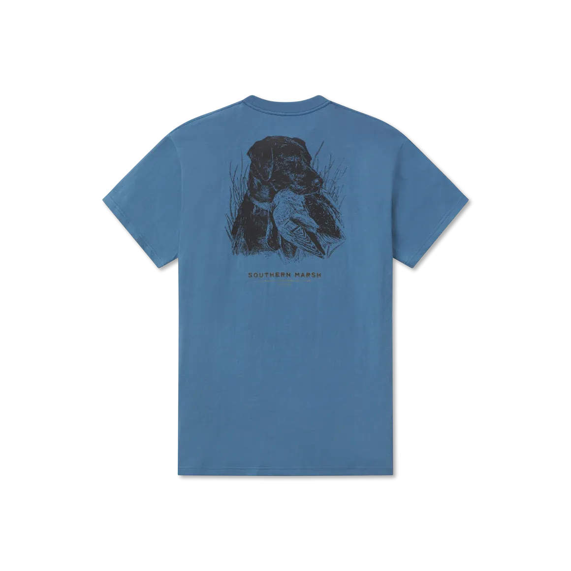 CAMISETA DE LA COLECCIóN SOUTHERN MARSH GUN DOG  BLACK LAB 