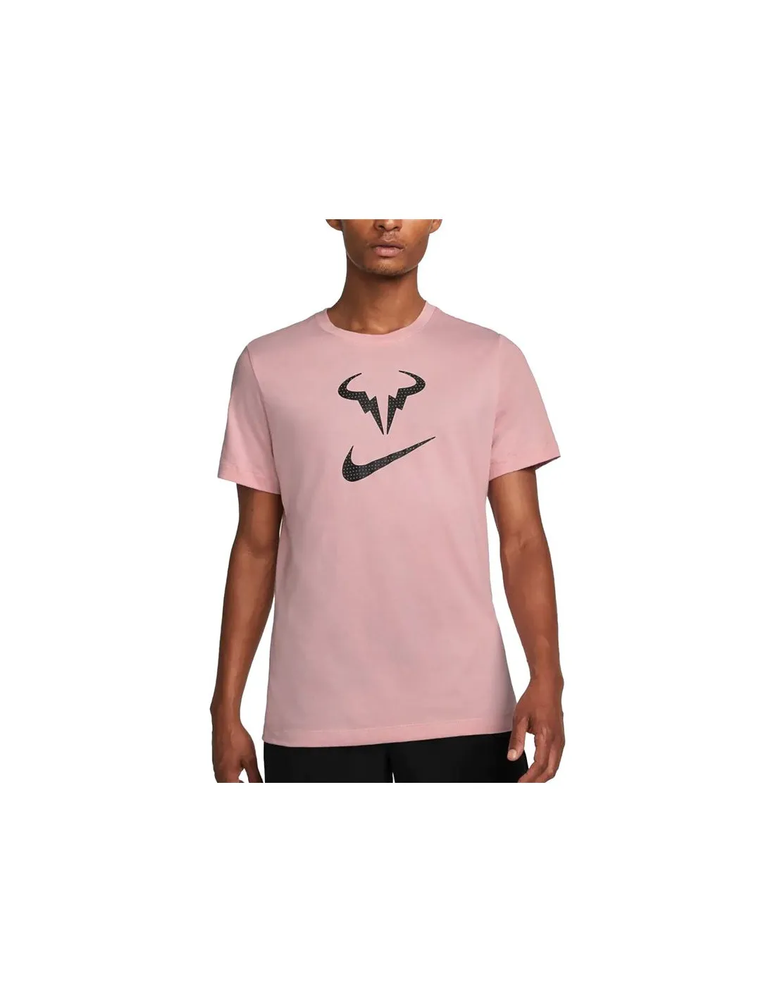 CAMISETA DE TENIS NIKE COURT DRIFIT RAFA BLANCO HOMBRE