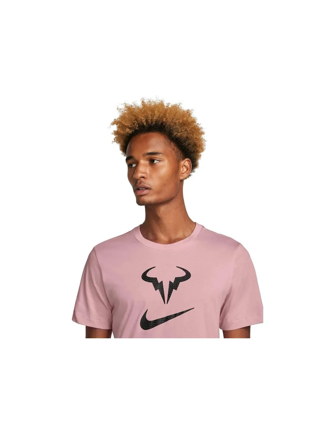 CAMISETA DE TENIS NIKE COURT DRIFIT RAFA BLANCO HOMBRE