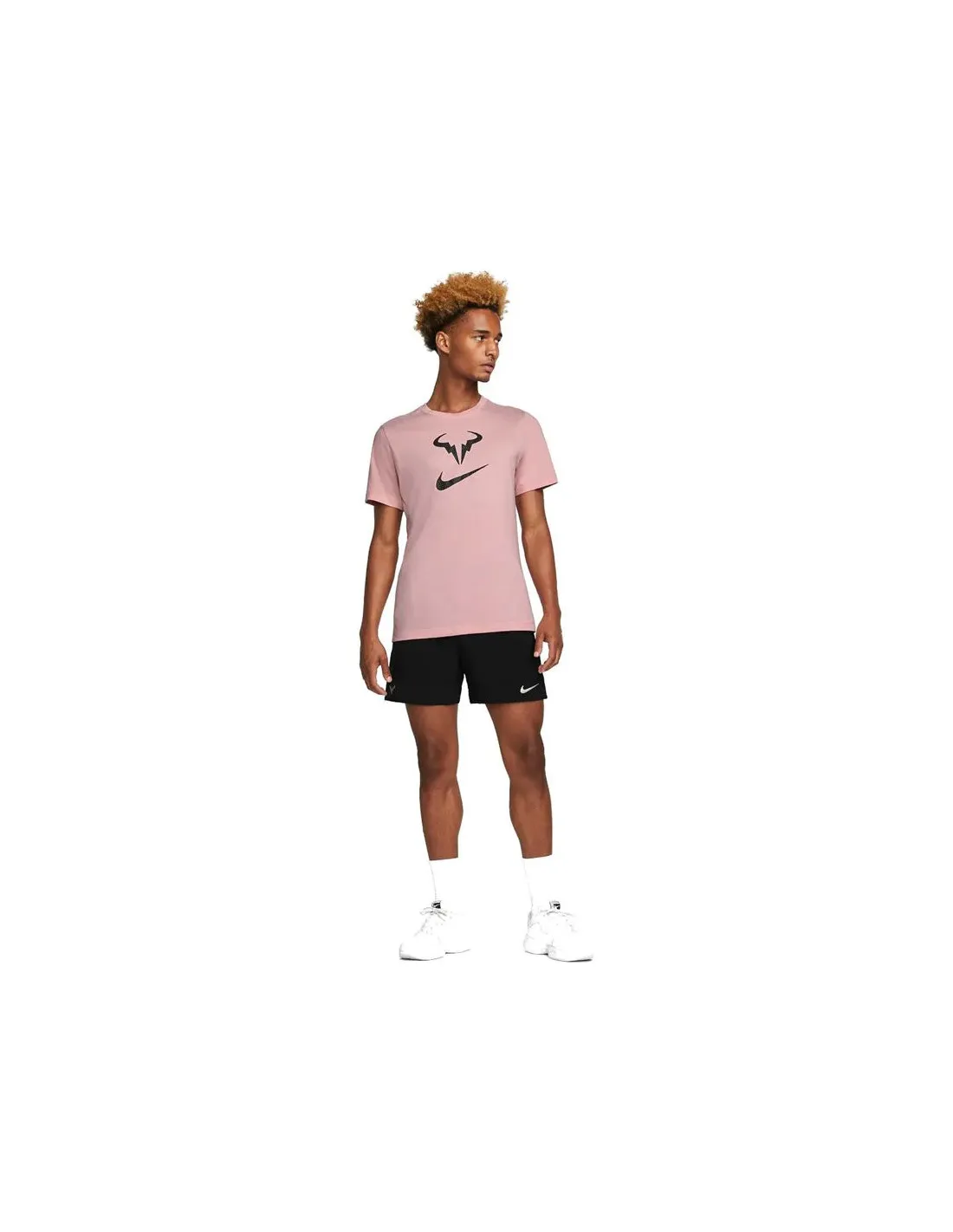 CAMISETA DE TENIS NIKE COURT DRIFIT RAFA BLANCO HOMBRE