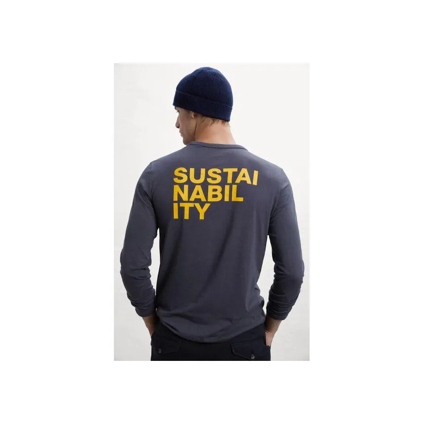 Camiseta Ecoalf Nabil Manga Larga Para Hombre