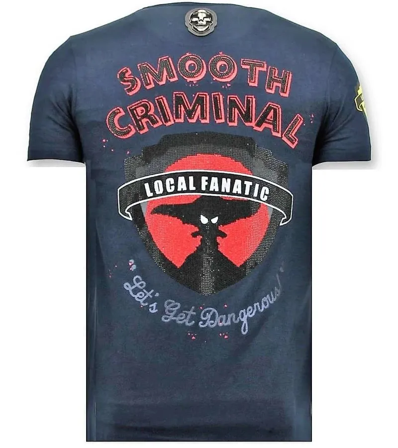 CAMISETA EXCLUSIVA HOMBRE  IMPERIO DEL CRIMEN  AZUL