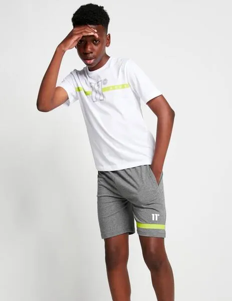 CAMISETA JR 11 DEGREES GRAPHIC  WHITE / CHARCOAL MARL