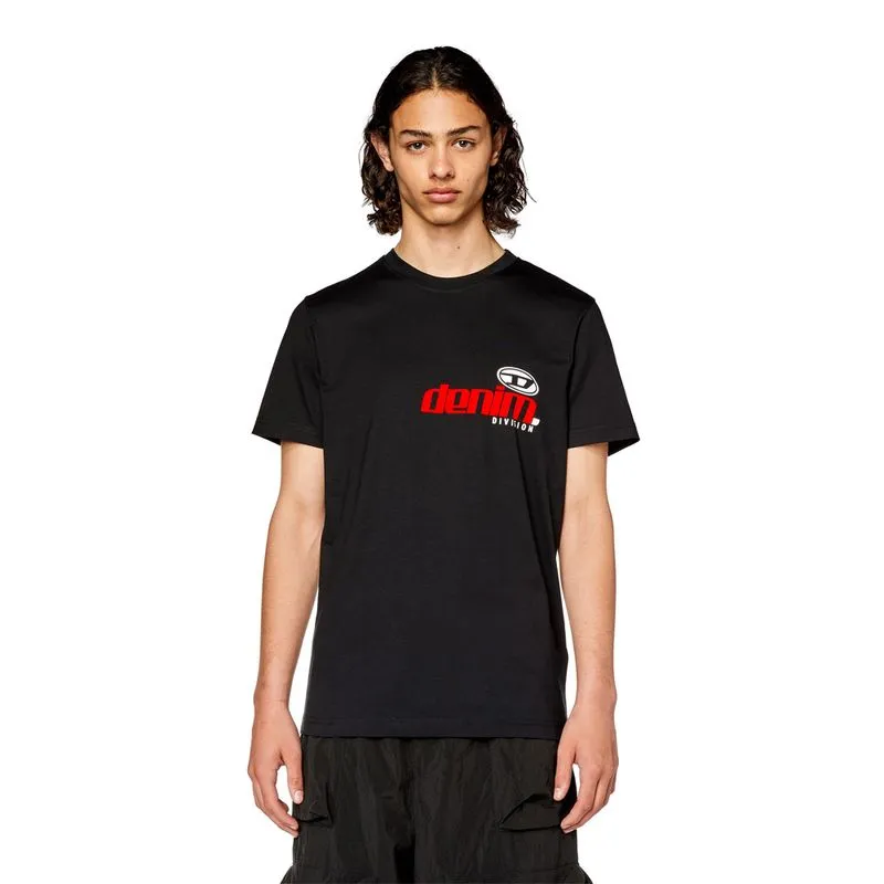 Camiseta Manga Corta Para Hombre Tiegor L14 Diesel