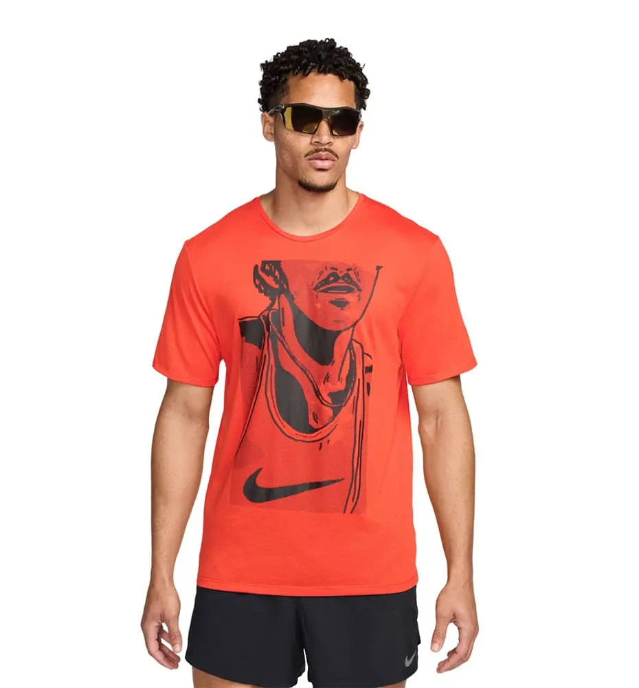 Camiseta M/c Running_Hombre_Nike Rise 365 Run Energy