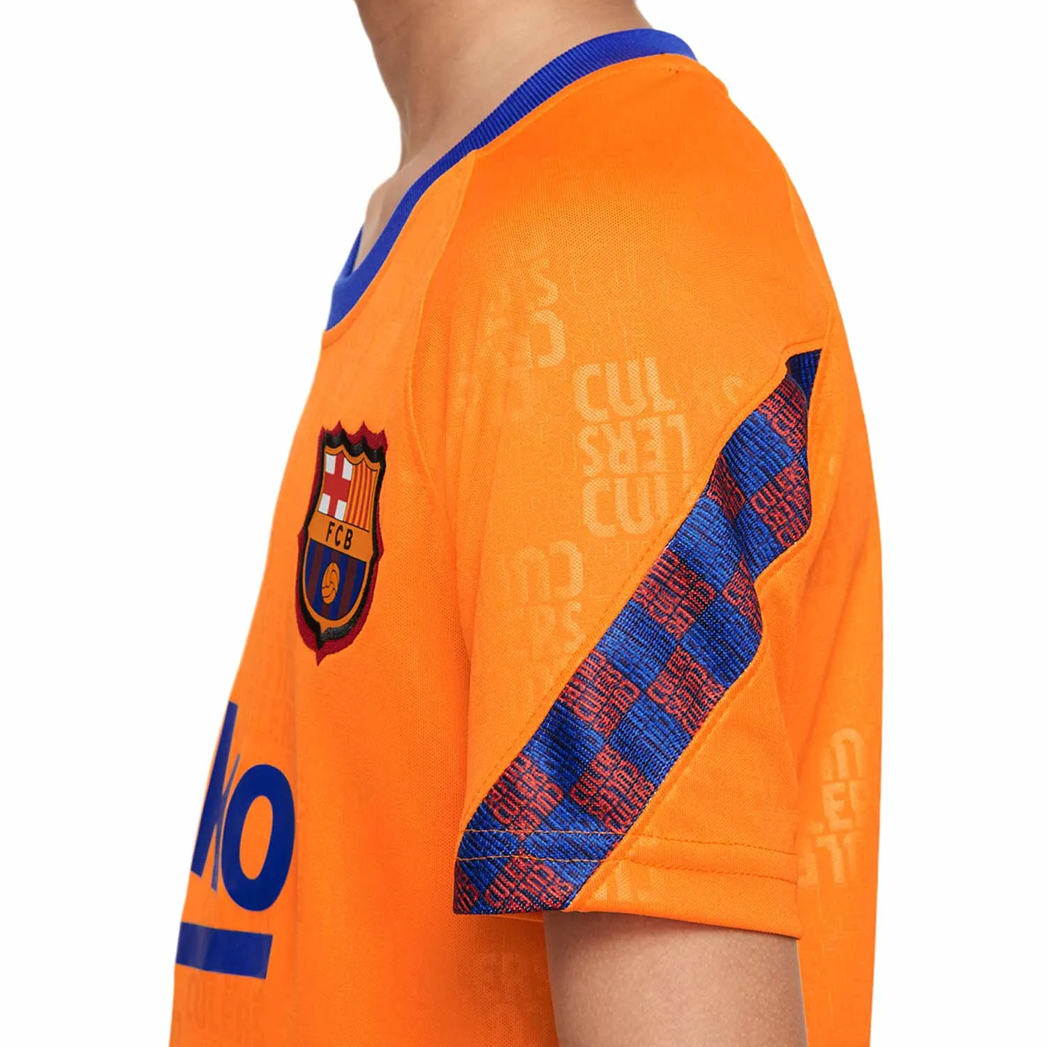 CAMISETA NIKE BARCELONA NIñO PREMATCH