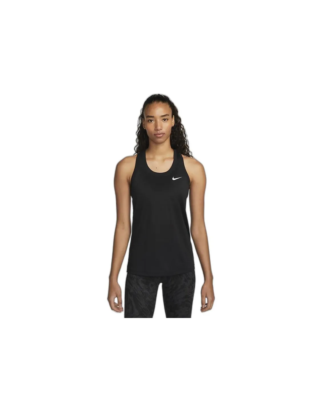 CAMISETA NIKE DRIFIT MUJER NEGRO