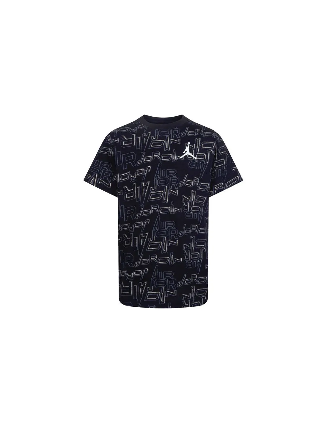Camiseta Nike Jordan Jm Clear Lane S/S Niño Negro