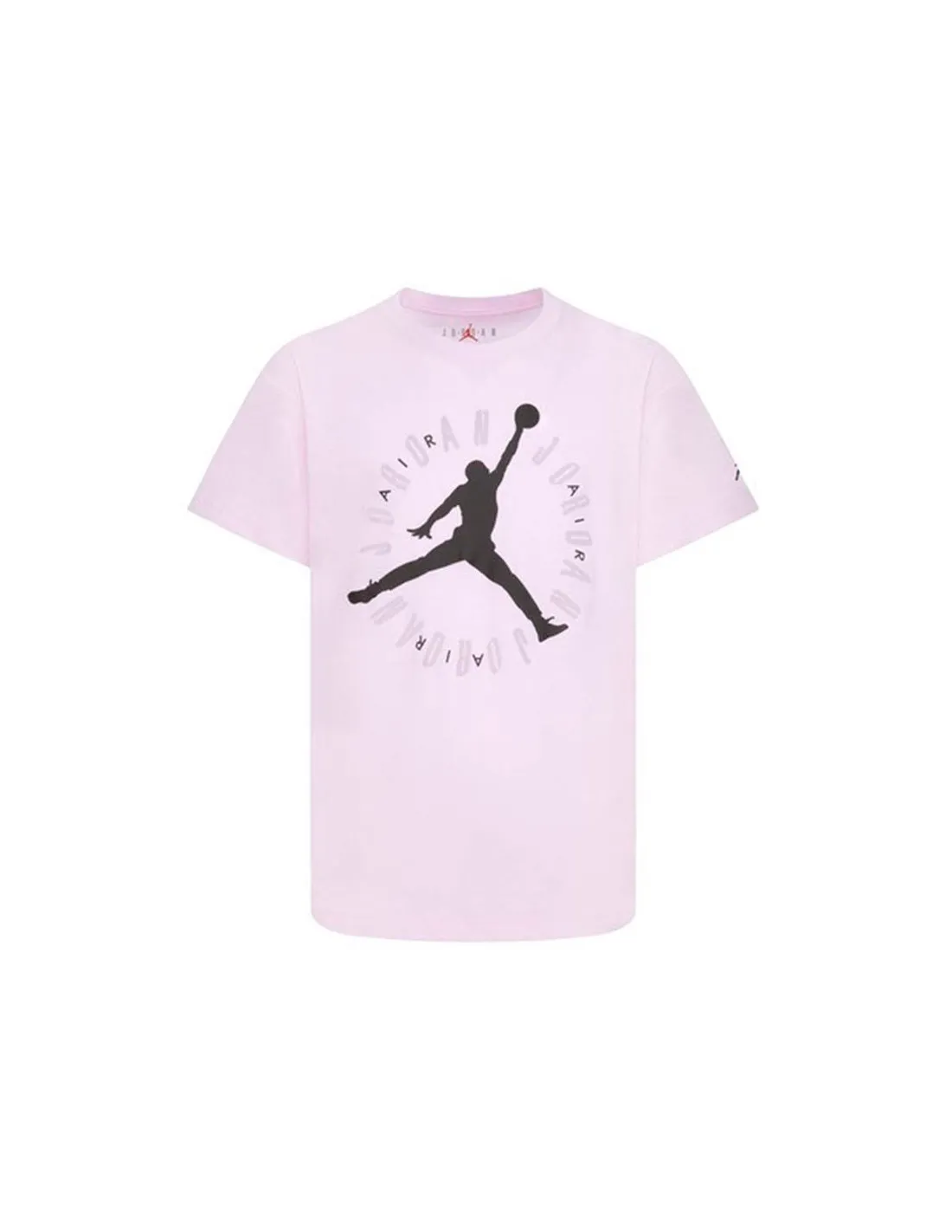 Camiseta Nike Jordan Soft Touch Ss Niña Rosa