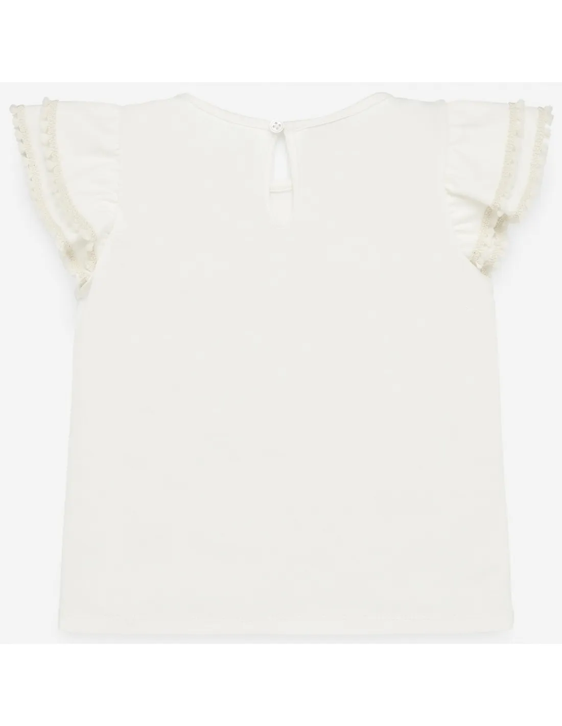 CAMISETA NIÑA BORDADA SAFARI 35484 PAZ RODRIGUEZ