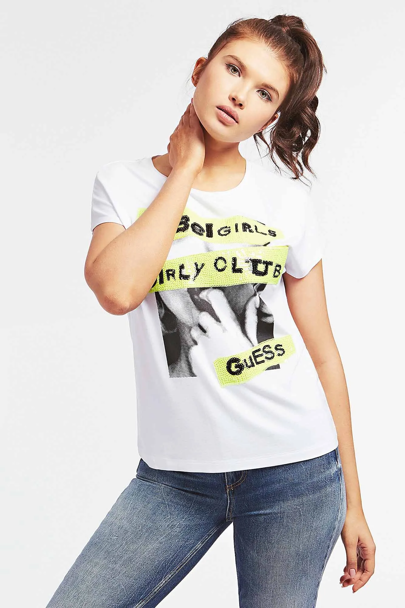 Camiseta para mujer de Guess Jeans – W0YI95K68D0