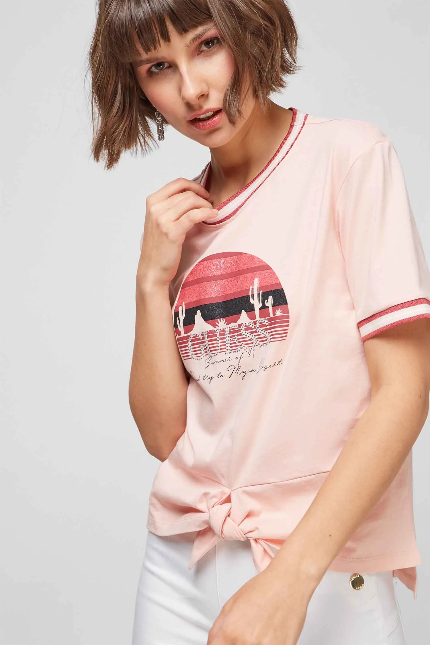 Camiseta para mujer de Guess Jeans – W1GI0TJA911